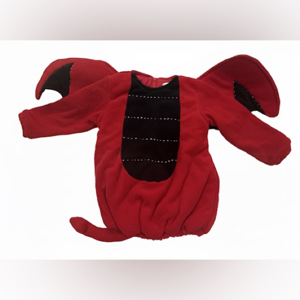 Pottery Barn Kids Red Costume with Black Accents